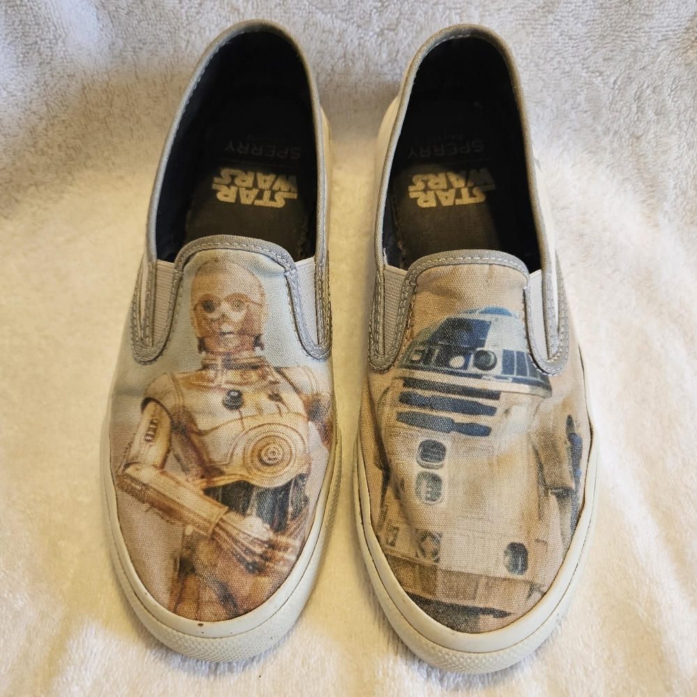 Women's Sperry Star Wars Slip-Ons. 8M.